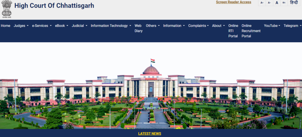 High Court of Chhattisgarh, Bilaspur Recruitment 2024: Apply for Legal Assistant Post