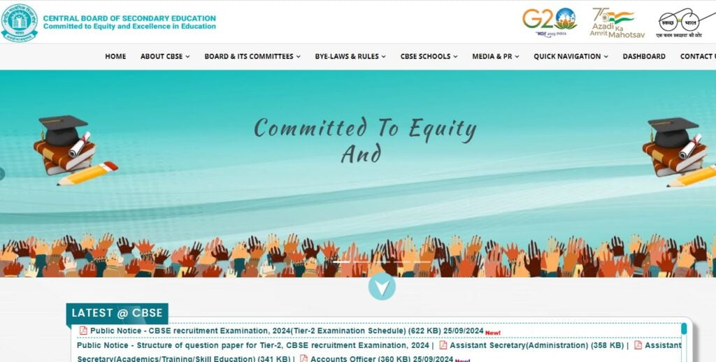 CBSE Recruitment 2024: Apply Online for 600+ Vacancies in Group A, B, and C – Know Full Details- Exam Date Announced