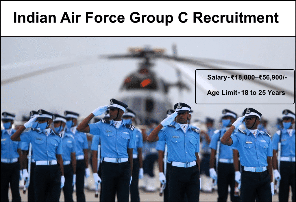 Indian Air Force Group C Recruitment