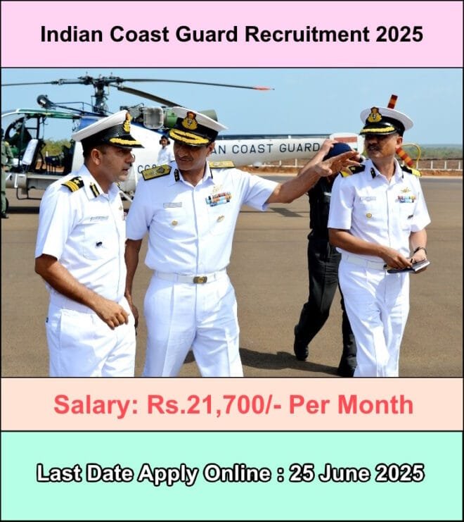 Indian Coast Guard Recruitment 2025