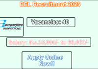 BEL Recruitment 2025