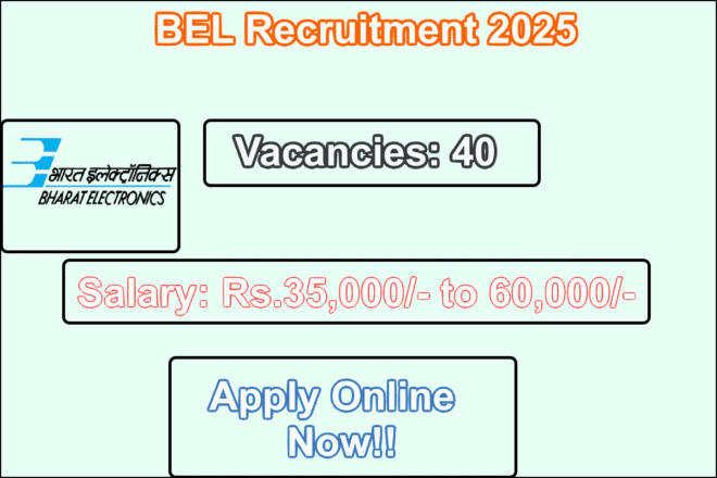 BEL Recruitment 2025