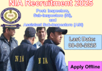 Nia Recruitment 2025