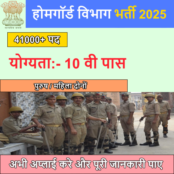 UP Home Guard Recruitment 2025
