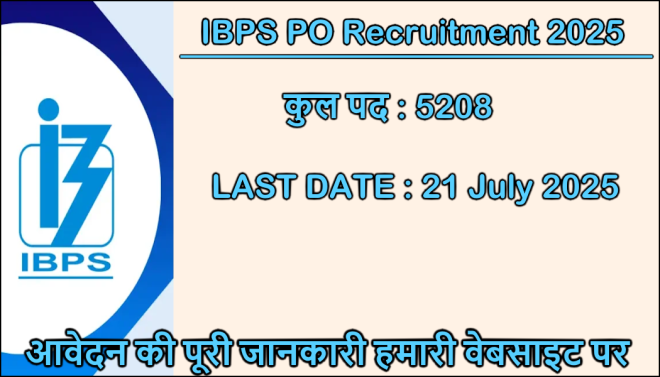 IBPS PO Recruitment 2025