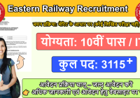 RRC Eastern Railway Apprentices Recruitment 2025