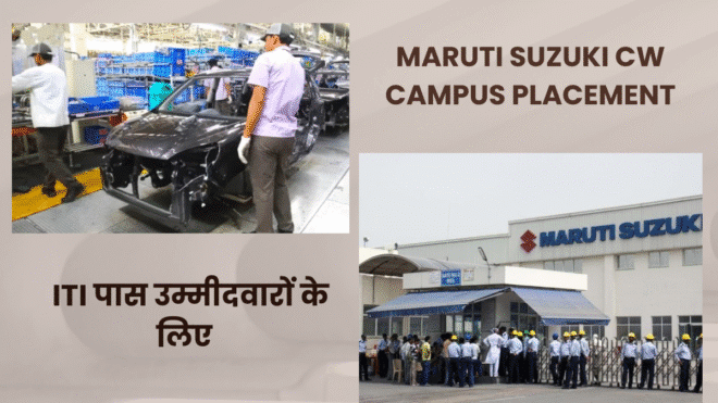Maruti Suzuki CW Campus Placement November 2025